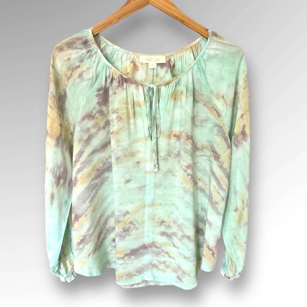 River T Sky Blouse.